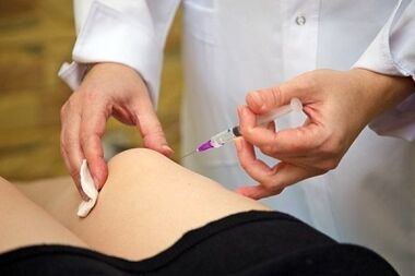 injekciók a térdízület arthrosis kezelésére