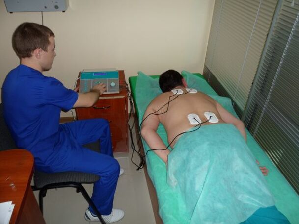 fizioterápia, mint az osteochondrosis kezelésének módszere